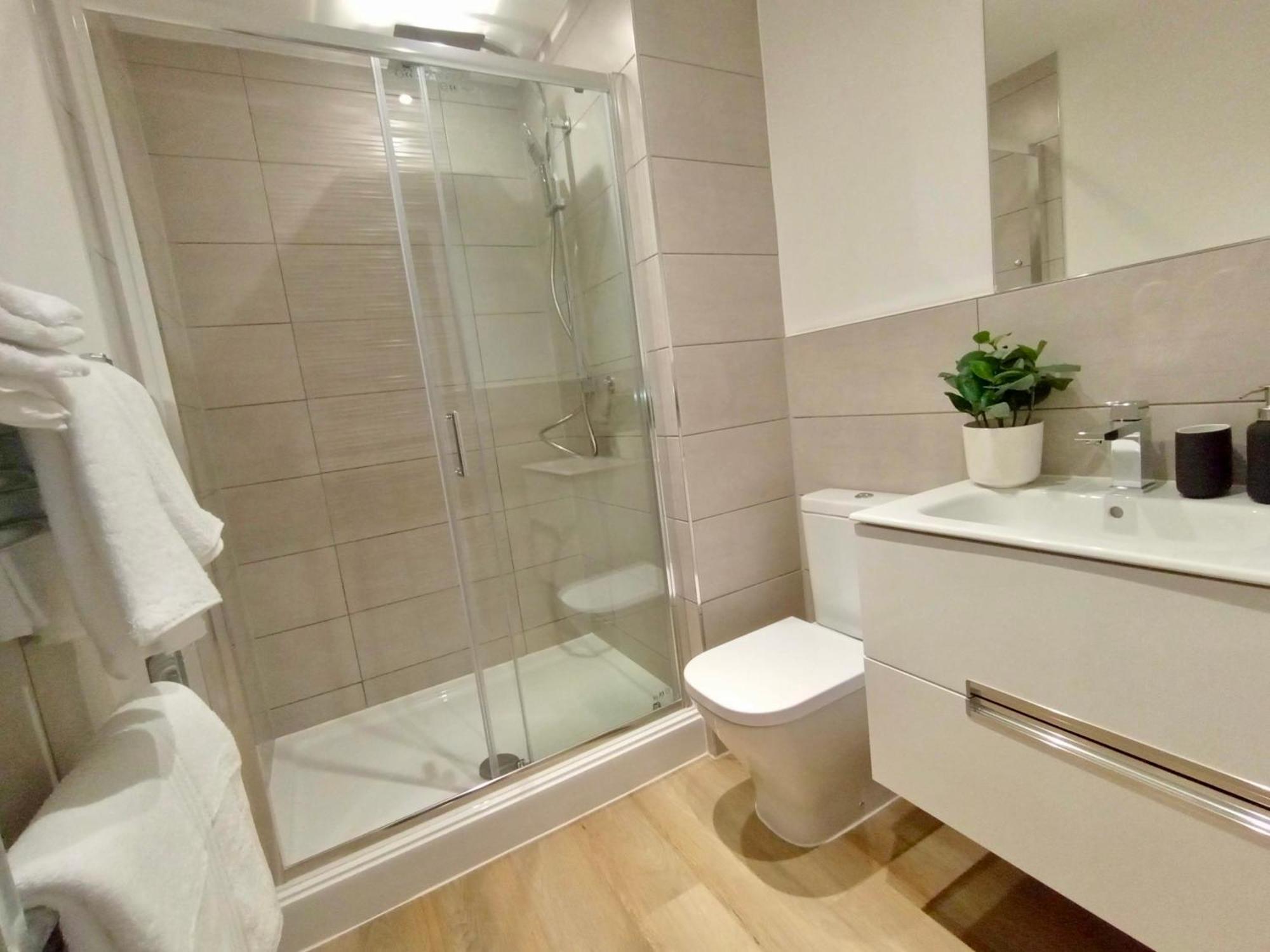 Apartamento Luxury 2 Bed 2 Bath Flat Near Old Trafford Mánchester Exterior foto