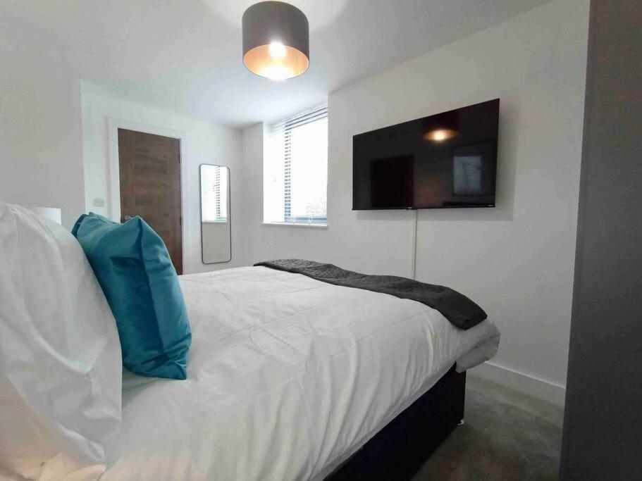 Apartamento Luxury 2 Bed 2 Bath Flat Near Old Trafford Mánchester Exterior foto