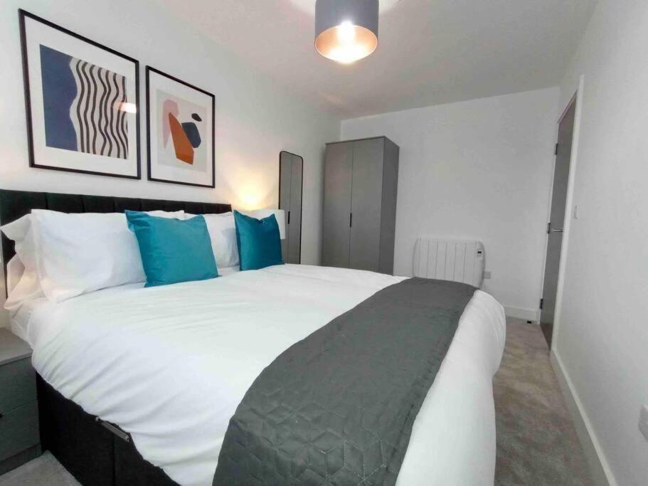 Apartamento Luxury 2 Bed 2 Bath Flat Near Old Trafford Mánchester Exterior foto
